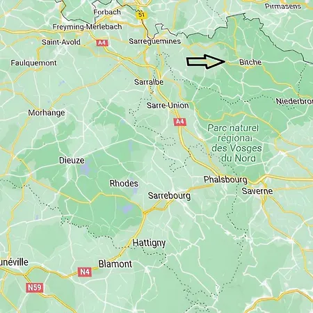 Confortable A Bitche, 64 M², Parfait Pour Familles Apartman *